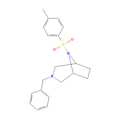 3-benzyl-8-(4-methylphenyl)sulfonyl-3,8-diazabicyclo[3.2.1]octane (CAS: 1044764-37-5) - Related Chemical Product