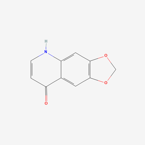 5H-[1,3]dioxolo[4,5-g]quinolin-8-one (CAS: 154504-43-5) - Chemical Structure and Molecular Formula 