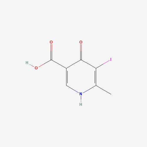 5-iodo-6-methyl-4-oxo-1H-pyridine-3-carboxylic acid (CAS: 244638-94-6) - Related Chemical Product