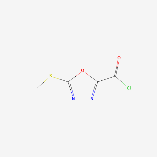 5-methylsulfanyl-1,3,4-oxadiazole-2-carbonyl chloride (CAS: 62373-33-5) - Related Chemical Product