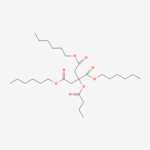 trihexyl 2-butanoyloxypropane-1,2,3-tricarboxylate (CAS: 82469-79-2) - Related Chemical Product