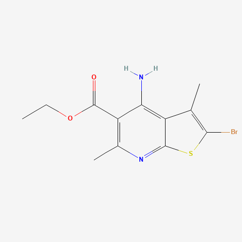 ethyl 4-amino-2-bromo-3,6-dimethylthieno[2,3-b]pyridine-5-carboxylate (CAS: 1312594-30-1) - Related Chemical Product