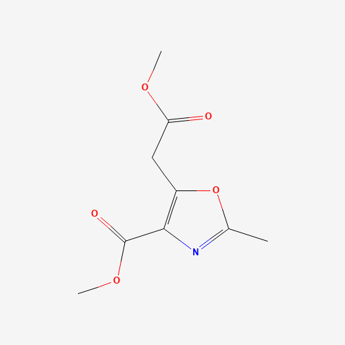 methyl 5-(2-methoxy-2-oxoethyl)-2-methyl-1,3-oxazole-4-carboxylate (CAS: 215808-73-4) - Related Chemical Product