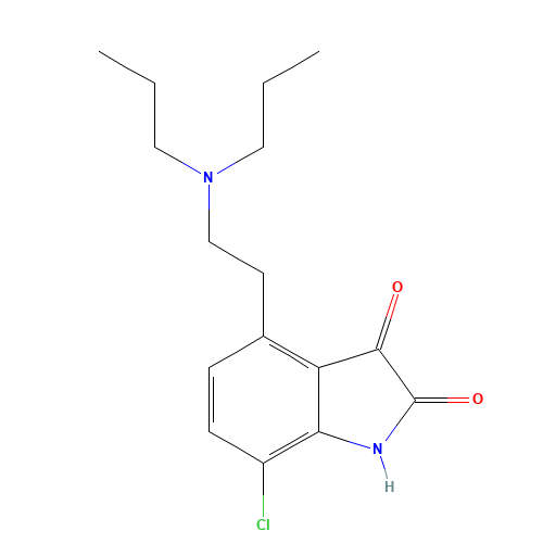 7-chloro-4-[2-(dipropylamino)ethyl]-1H-indole-2,3-dione (CAS: 102842-50-2) - Related Chemical Product