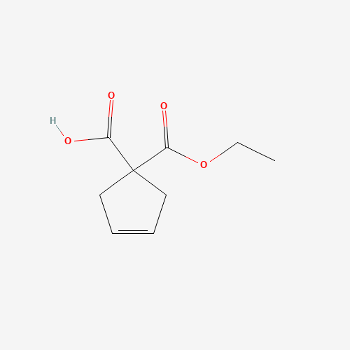 1-ethoxycarbonylcyclopent-3-ene-1-carboxylic acid (CAS: 76910-08-2) - Related Chemical Product