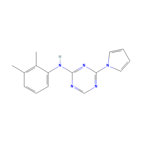 N-(2,3-dimethylphenyl)-4-pyrrol-1-yl-1,3,5-triazin-2-amine (CAS: 333728-03-3) - Related Chemical Product