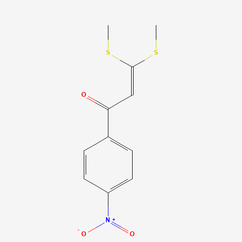 3,3-bis(methylsulfanyl)-1-(4-nitrophenyl)prop-2-en-1-one (CAS: 81375-97-5) - Related Chemical Product
