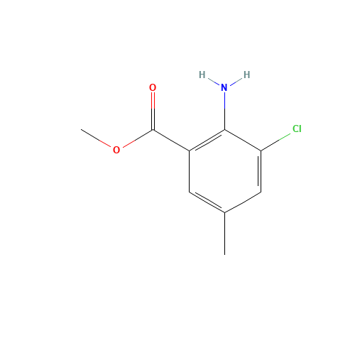 methyl 2-amino-3-chloro-5-methylbenzoate (CAS: 1183076-29-0) - Related Chemical Product