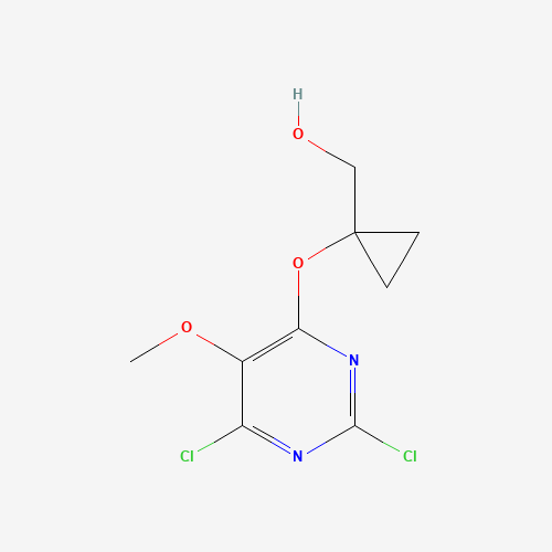 [1-(2,6-dichloro-5-methoxypyrimidin-4-yl)oxycyclopropyl]methanol (CAS: 1572048-46-4) - Related Chemical Product