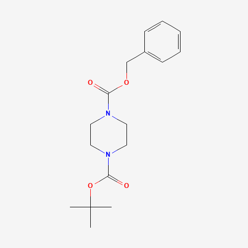 1-O-benzyl 4-O-tert-butyl piperazine-1,4-dicarboxylate (CAS: 121370-60-3) - Related Chemical Product