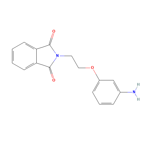 2-[2-(3-aminophenoxy)ethyl]isoindole-1,3-dione (CAS: 545393-60-0) - Related Chemical Product