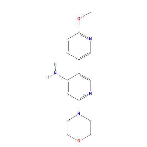 5-(6-methoxypyridin-3-yl)-2-morpholin-4-ylpyridin-4-amine (CAS: 1354288-30-4) - Related Chemical Product