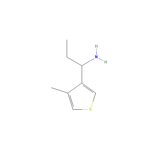 1-(4-methylthiophen-3-yl)propan-1-amine (CAS: 1168139-61-4) - Related Chemical Product