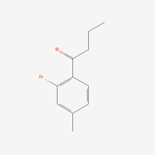 1-(2-bromo-4-methylphenyl)butan-1-one (CAS: 1232407-59-8) - Related Chemical Product