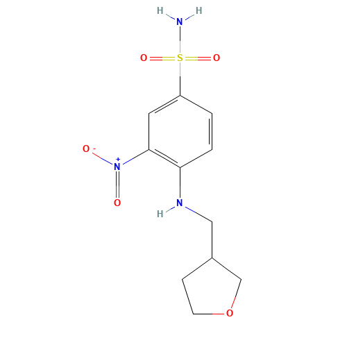 3-nitro-4-(oxolan-3-ylmethylamino)benzenesulfonamide (CAS: 1228875-95-3) - Related Chemical Product