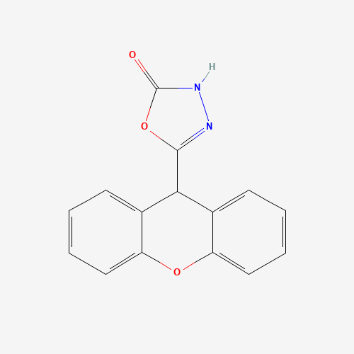 5-(9H-xanthen-9-yl)-3H-1,3,4-oxadiazol-2-one (CAS: 87836-73-5) - Related Chemical Product