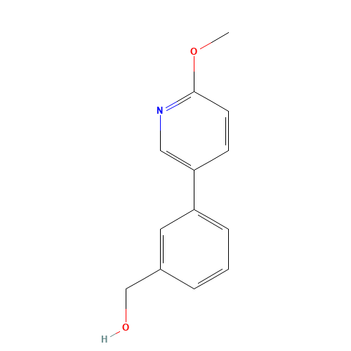 [3-(6-methoxypyridin-3-yl)phenyl]methanol (CAS: 1186193-53-2) - Related Chemical Product
