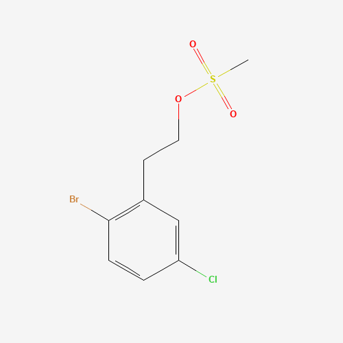 2-(2-bromo-5-chlorophenyl)ethyl methanesulfonate (CAS: 1611444-67-7) - Related Chemical Product