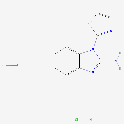 1-(1,3-thiazol-2-yl)benzimidazol-2-amine;dihydrochloride (CAS: 19918-31-1) - Related Chemical Product