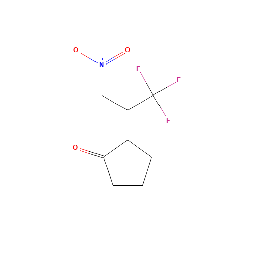 2-(1,1,1-trifluoro-3-nitropropan-2-yl)cyclopentan-1-one (CAS: 112091-99-3) - Related Chemical Product