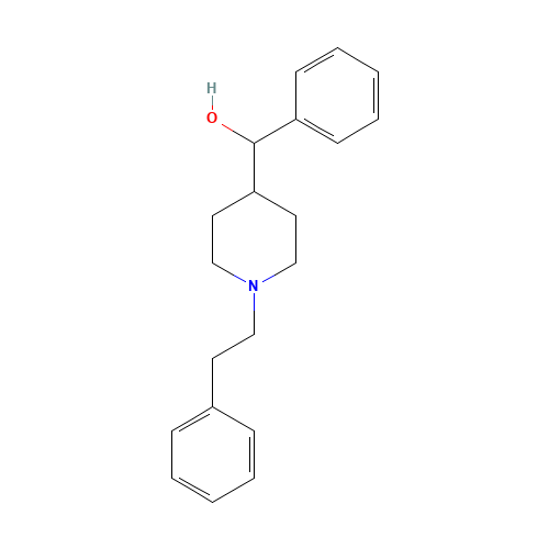 phenyl-[1-(2-phenylethyl)piperidin-4-yl]methanol (CAS: 107703-78-6) - Related Chemical Product