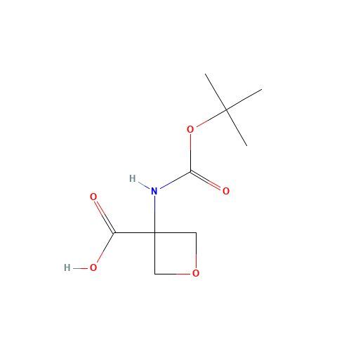 3-[(2-methylpropan-2-yl)oxycarbonylamino]oxetane-3-carboxylic acid (CAS: 1159736-25-0) - Related Chemical Product