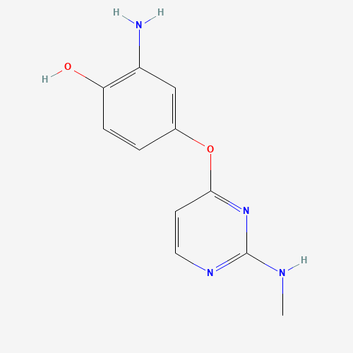2-amino-4-[2-(methylamino)pyrimidin-4-yl]oxyphenol (CAS: 769961-06-0) - Related Chemical Product
