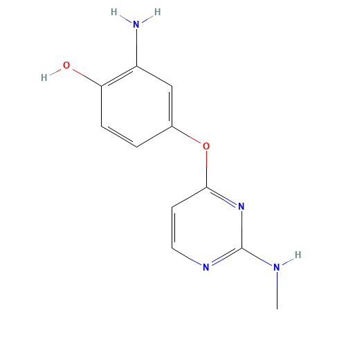 2-amino-4-[2-(methylamino)pyrimidin-4-yl]oxyphenol (CAS: 769961-06-0) - Related Chemical Product