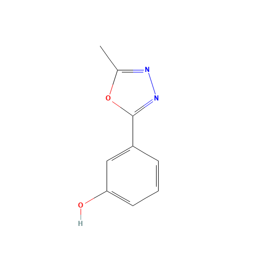 3-(5-methyl-1,3,4-oxadiazol-2-yl)phenol (CAS: 79463-11-9) - Related Chemical Product