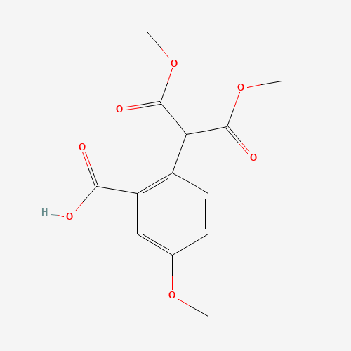2-(1,3-dimethoxy-1,3-dioxopropan-2-yl)-5-methoxybenzoic acid (CAS: 1370606-52-2) - Related Chemical Product