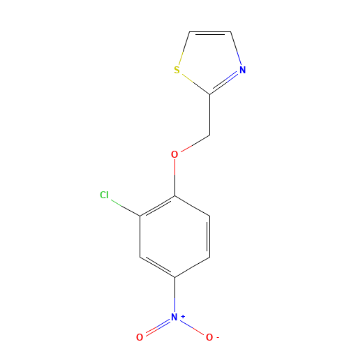 2-[(2-chloro-4-nitrophenoxy)methyl]-1,3-thiazole (CAS: 851545-78-3) - Related Chemical Product