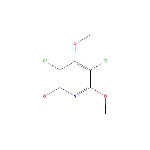 3,5-dichloro-2,4,6-trimethoxypyridine (CAS: 2412-97-7) - Related Chemical Product