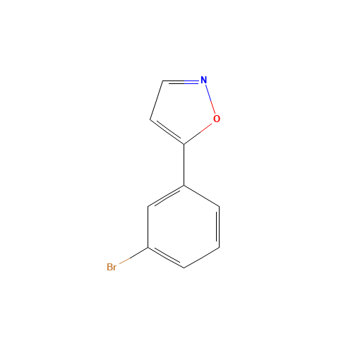5-(3-bromophenyl)-1,2-oxazole (CAS: 7064-33-7) - Related Chemical Product