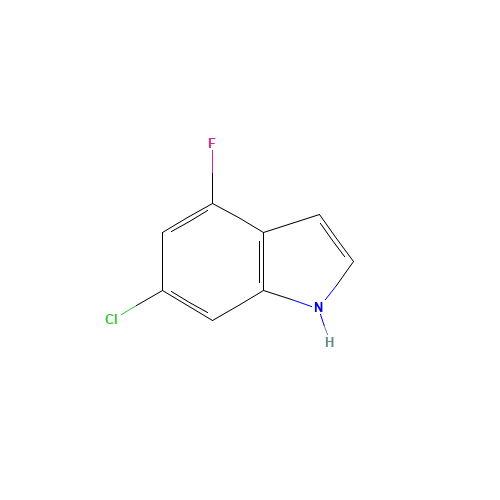 6-chloro-4-fluoro-1H-indole (CAS: 885520-88-7) - Related Chemical Product