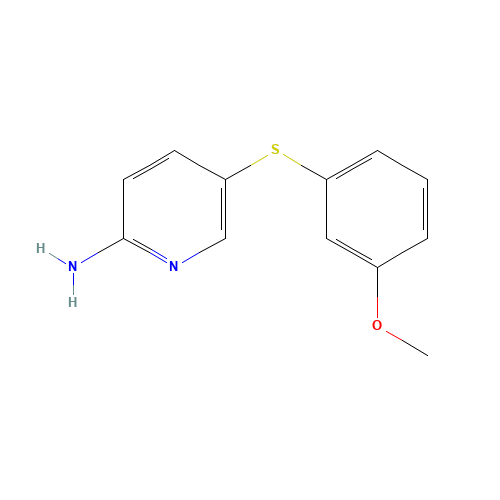5-(3-methoxyphenyl)sulfanylpyridin-2-amine (CAS: 64064-36-4) - Related Chemical Product