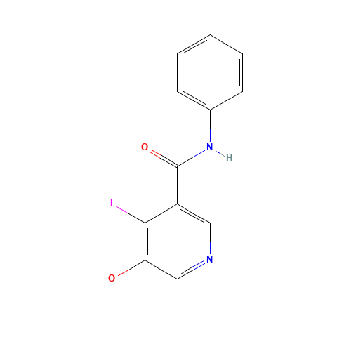 4-iodo-5-methoxy-N-phenylpyridine-3-carboxamide (CAS: 1087659-16-2) - Related Chemical Product