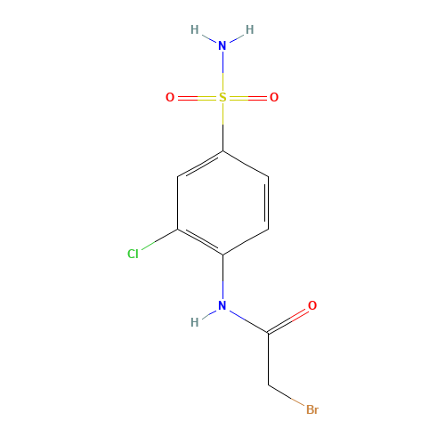 2-bromo-N-(2-chloro-4-sulfamoylphenyl)acetamide (CAS: 920036-07-3) - Related Chemical Product