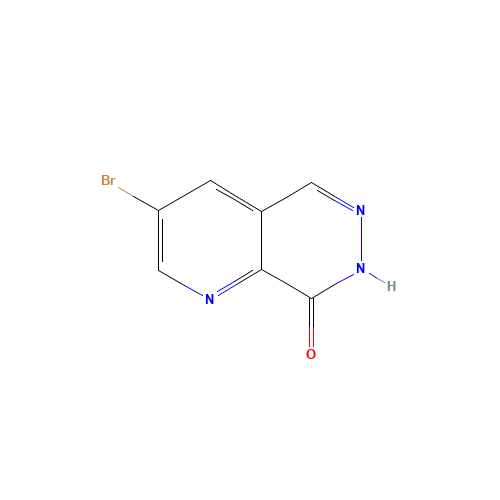 3-bromo-7H-pyrido[2,3-d]pyridazin-8-one (CAS: 909186-02-3) - Related Chemical Product