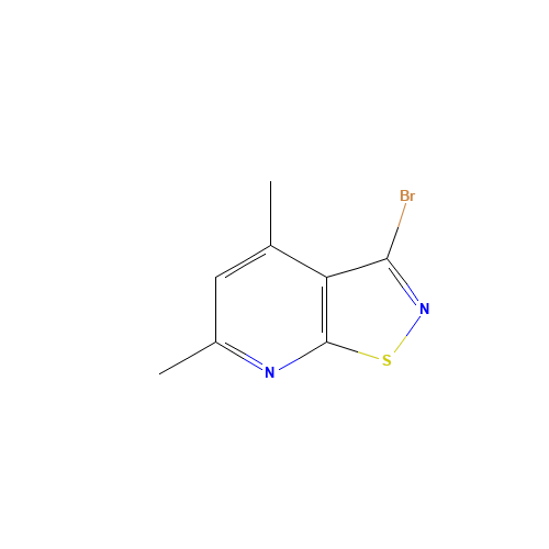 3-bromo-4,6-dimethyl-[1,2]thiazolo[5,4-b]pyridine (CAS: 61889-26-7) - Related Chemical Product