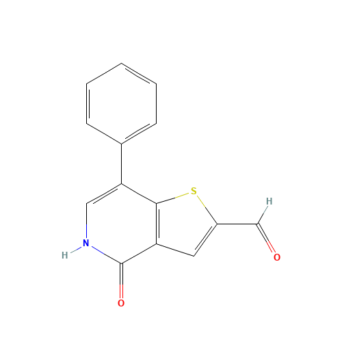 4-oxo-7-phenyl-5H-thieno[3,2-c]pyridine-2-carbaldehyde (CAS: 1610520-98-3) - Related Chemical Product