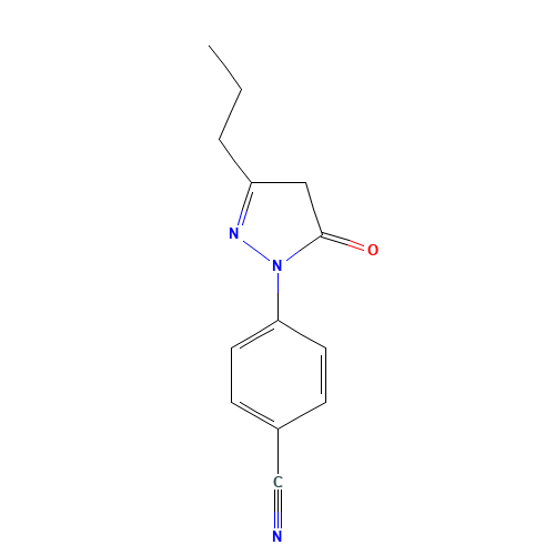 4-(5-oxo-3-propyl-4H-pyrazol-1-yl)benzonitrile (CAS: 184707-96-8) - Related Chemical Product