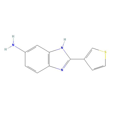 2-thiophen-3-yl-3H-benzimidazol-5-amine (CAS: 25893-09-8) - Related Chemical Product