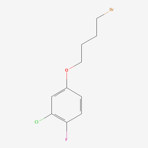 4-(4-bromobutoxy)-2-chloro-1-fluorobenzene (CAS: 188174-59-6) - Related Chemical Product