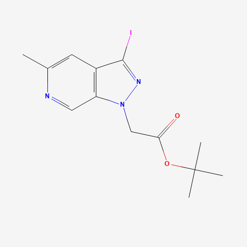 tert-butyl 2-(3-iodo-5-methylpyrazolo[3,4-c]pyridin-1-yl)acetate (CAS: 1386457-83-5) - Related Chemical Product