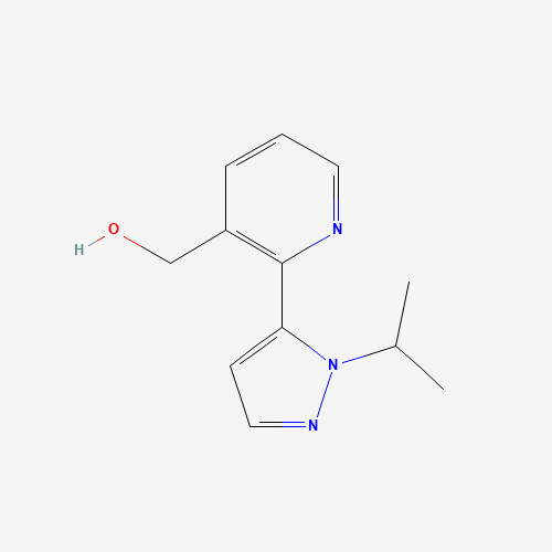 [2-(2-propan-2-ylpyrazol-3-yl)pyridin-3-yl]methanol (CAS: 1446321-93-2) - Related Chemical Product
