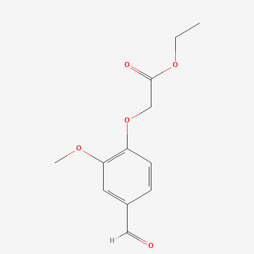 ethyl 2-(4-formyl-2-methoxyphenoxy)acetate (CAS: 51264-70-1) - Related Chemical Product