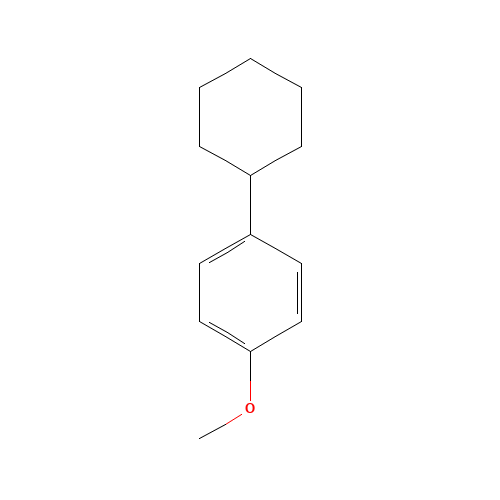 1-cyclohexyl-4-methoxybenzene (CAS: 613-36-5) - Related Chemical Product