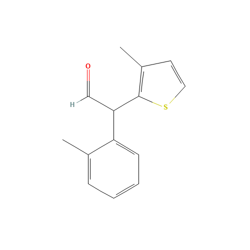 2-(2-methylphenyl)-2-(3-methylthiophen-2-yl)acetaldehyde (CAS: 1569102-54-0) - Related Chemical Product