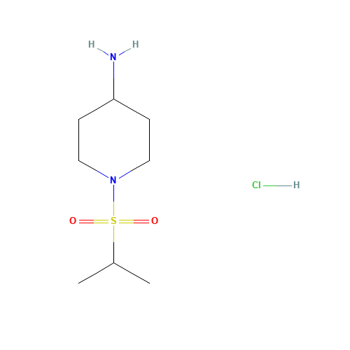 1-propan-2-ylsulfonylpiperidin-4-amine;hydrochloride (CAS: 483366-19-4) - Related Chemical Product
