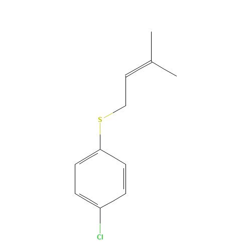 1-chloro-4-(3-methylbut-2-enylsulfanyl)benzene (CAS: 343336-94-7) - Related Chemical Product